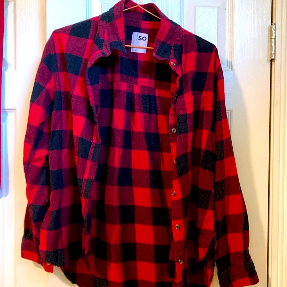 Button down flannel